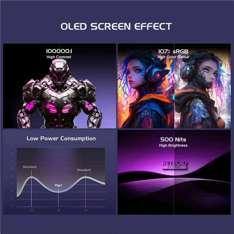 new retroid pocket flip2 sd865 version 5.5 inch oled clamshell android handheld gaming console new retroid pocket flip2 sd865 version 5.5 inch oled clamshell android handheld gaming console