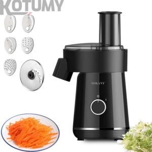 6 in 1 multifunctional electric salad cutter