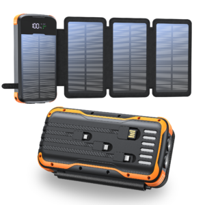 high efficiency sunpower foldable solar cell panel flexible panels solar charger power bank for mobile phone