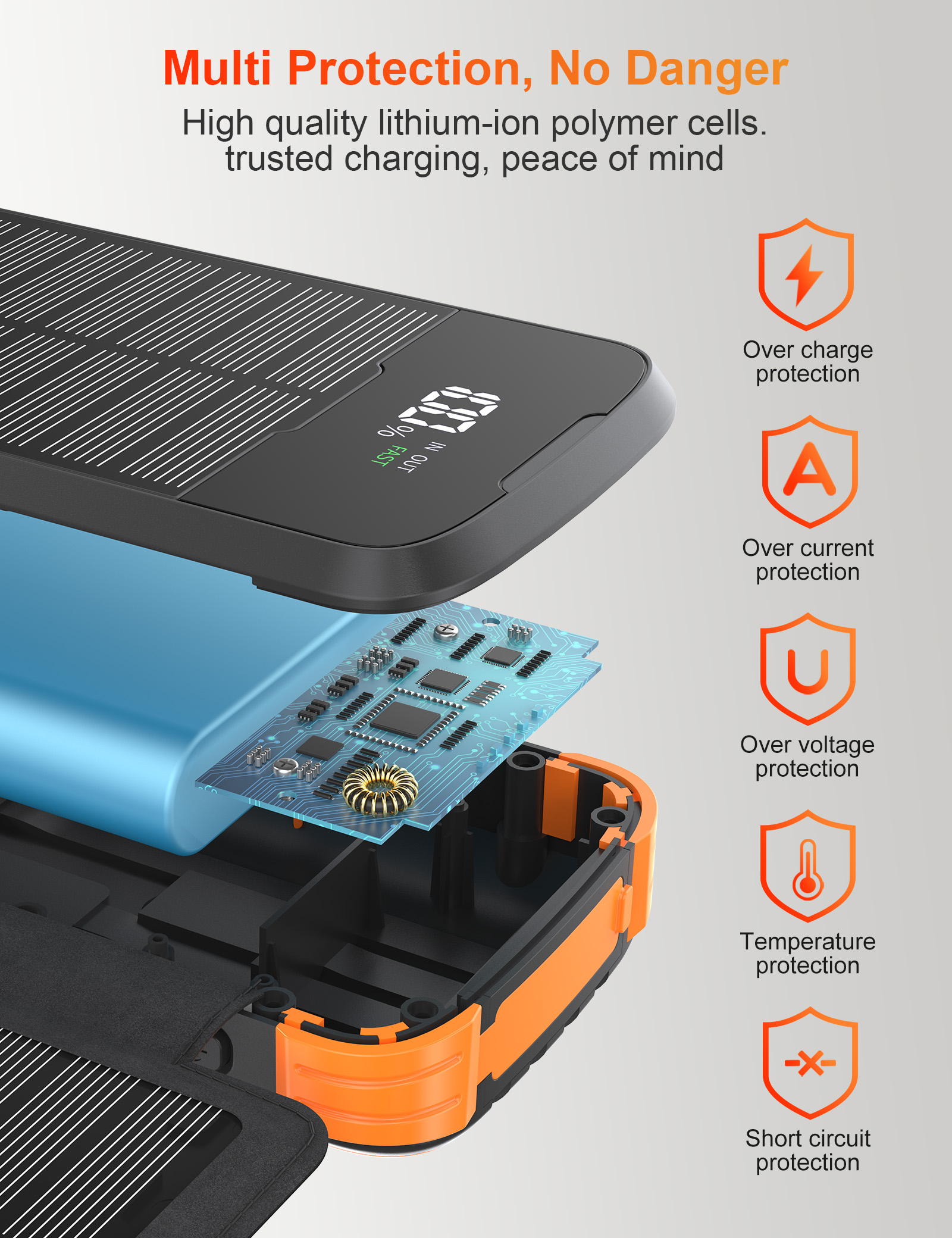 high efficiency sunpower foldable solar cell panel universal smartphone power bank for mobile phone high efficiency sunpower foldable solar cell panel universal smartphone power bank for mobile phone
