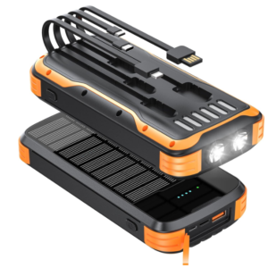 Home new oem logo type c fast charging 20000mah portable wireless power bank solar for phones,tablet,laptops
